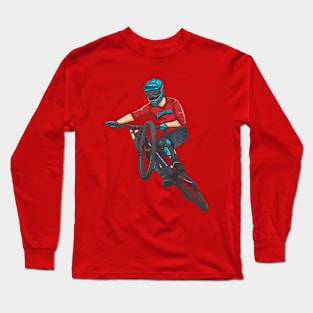 downhill rider Long Sleeve T-Shirt